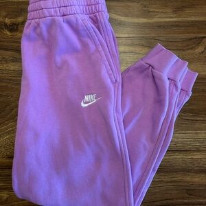 Nike Kids Purple Sweatpants